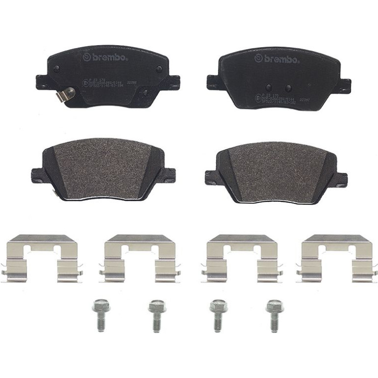 BREMBO Bremsklötze VA P 23 170 BREMBO Bremsklötze VA P 23 170