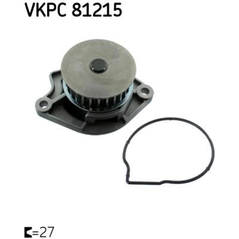 SKF Wasserpumpe VKPC 81215 SKF Wasserpumpe VKPC 81215