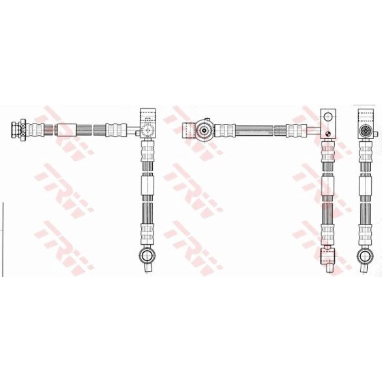TRW Bremsschlauch PHD542 TRW Bremsschlauch PHD542