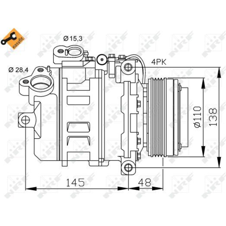 Kompressor, Klimaanlage 32465 Kompressor, Klimaanlage 32465