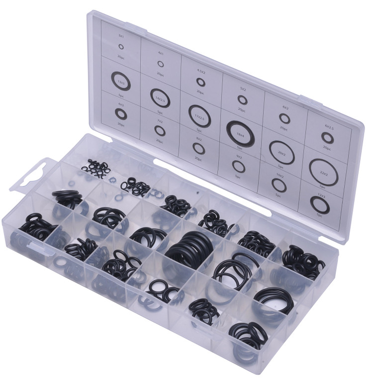 SW-Stahl O-Ring Sortiment 225-tlg S8044 SW-Stahl O-Ring Sortiment 225-tlg S8044