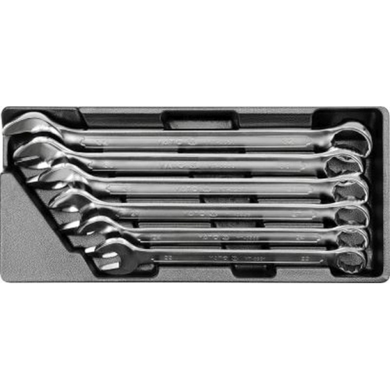 Maul-Ringschl÷ssel 6-Tlg. 22-32mm In Schubladeneinlage YT-5532 Maul-Ringschl÷ssel 6-Tlg. 22-32mm In Schubladeneinlage YT-5532
