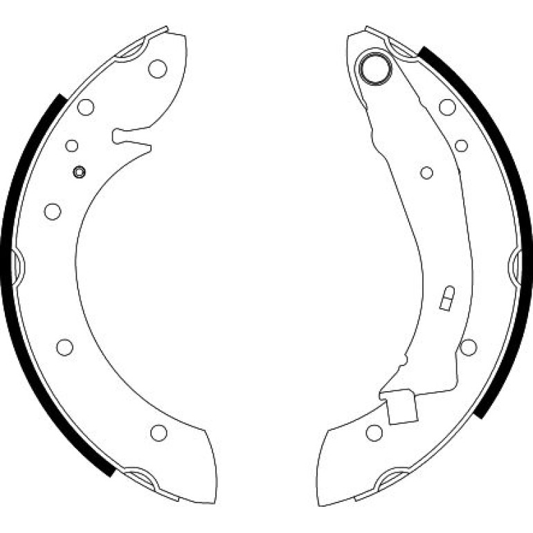 Bremsbacken Citroen Berlingo 91052900 Bremsbacken Citroen Berlingo 91052900