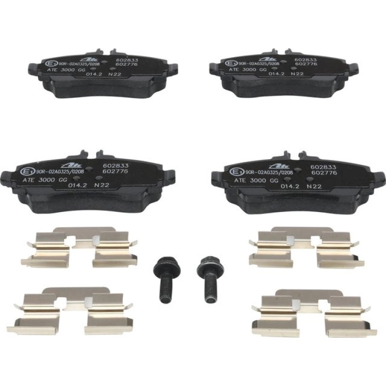 Bremsbelagsatz Db P. W168 1.4/1.6 Cdi 97-04 13.0460-2833.2 Bremsbelagsatz Db P. W168 1.4/1.6 Cdi 97-04 13.0460-2833.2