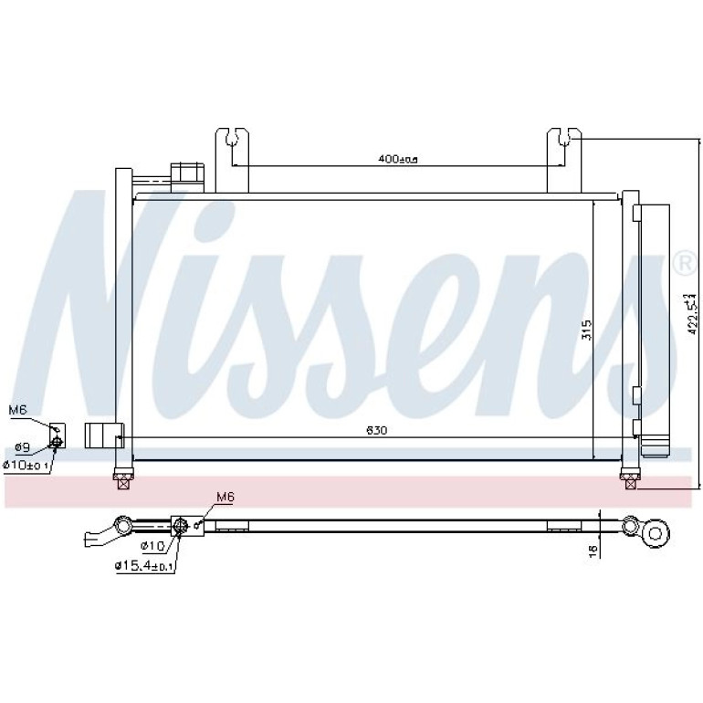 Kondensator PKW 940328 Kondensator PKW 940328