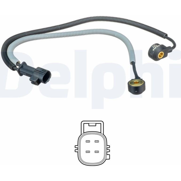 DELPHI Klopfsensor AS10237 DELPHI Klopfsensor AS10237