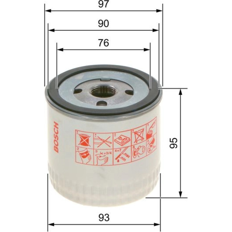 Ölfilter 0 451 103 252 Ölfilter 0 451 103 252