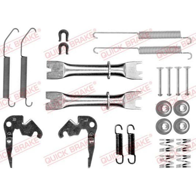 QUICK BRAKE Zubehörsatz, Bremsbacken 105-0033S-02 QUICK BRAKE Zubehörsatz, Bremsbacken 105-0033S-02