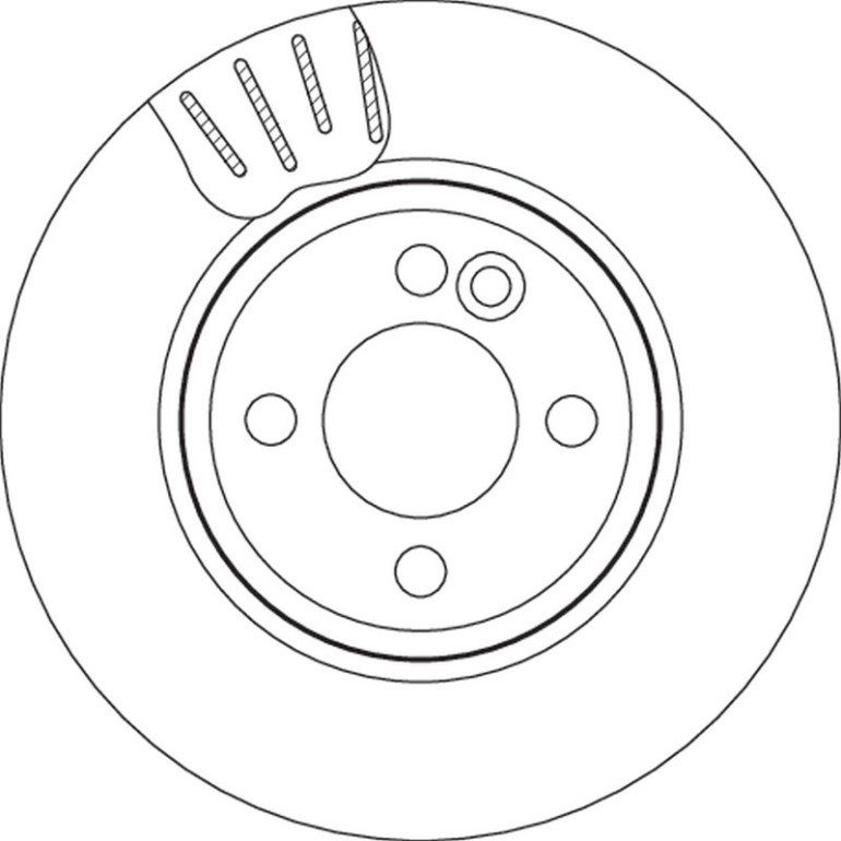 Bremsscheibe Mini P. Cooper 06- 280Mm DF4799 Bremsscheibe Mini P. Cooper 06- 280Mm DF4799