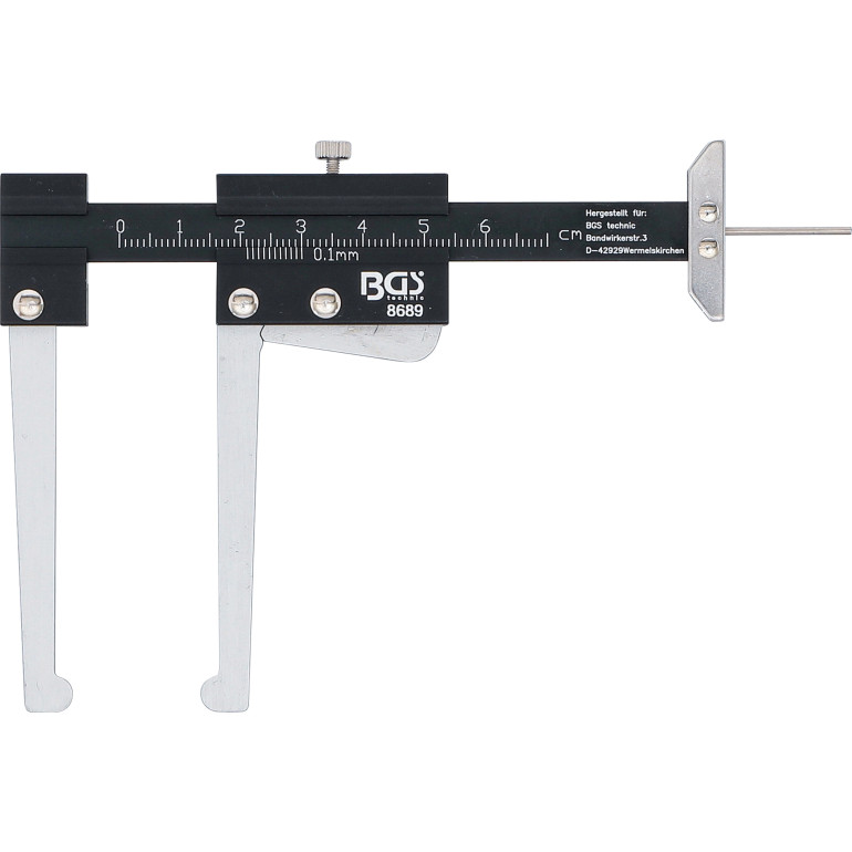 BGS Bremsscheiben-Messschieber 60 mm 8689