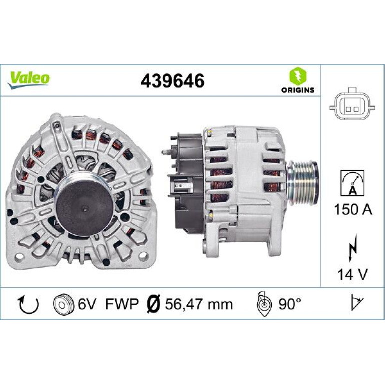 VALEO Generator 439646 VALEO Generator 439646