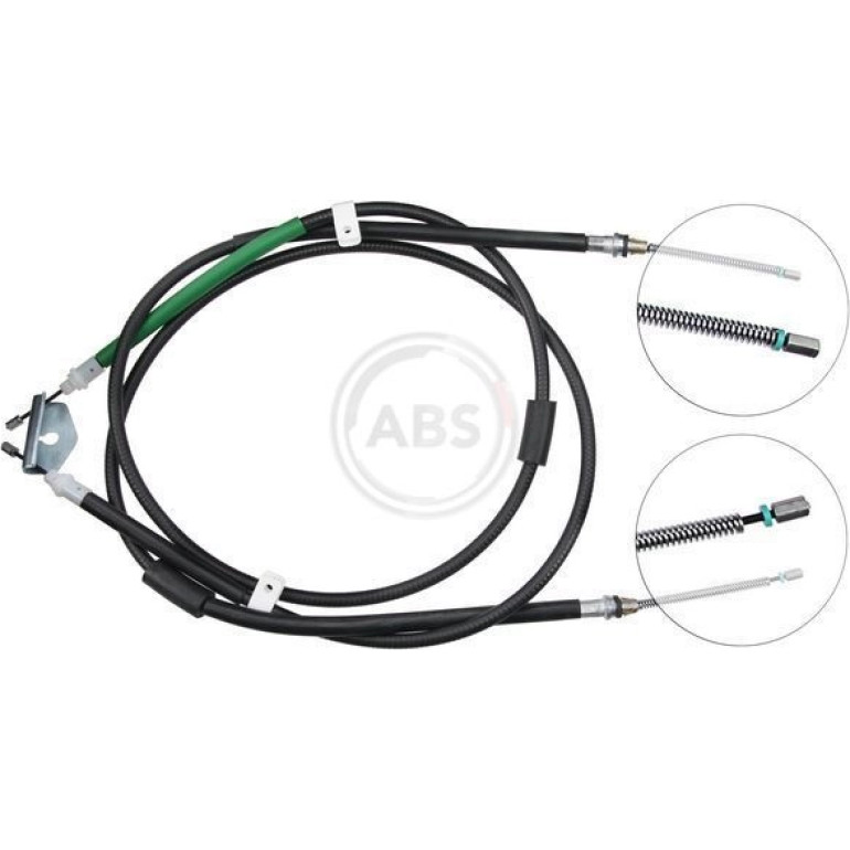 A.B.S. Handbremsseil Seilzug Festellbremse K12415 A.B.S. Handbremsseil Seilzug Festellbremse K12415