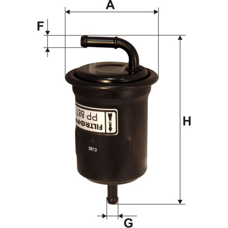 FILTRON Kraftstofffilter PP 887 FILTRON Kraftstofffilter PP 887