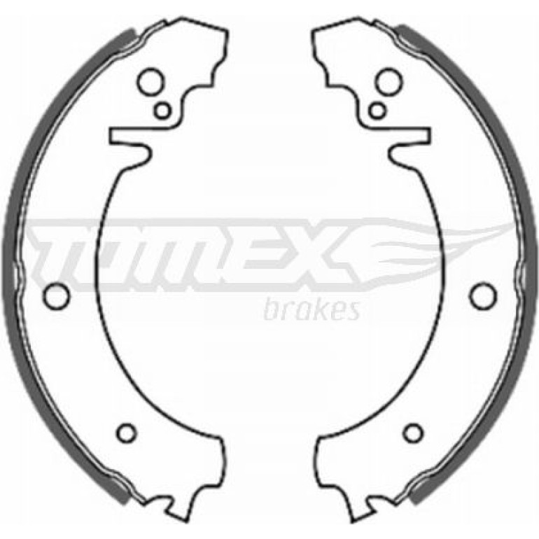 TOMEX brakes Bremsbackensatz TX 20-11 TOMEX brakes Bremsbackensatz TX 20-11