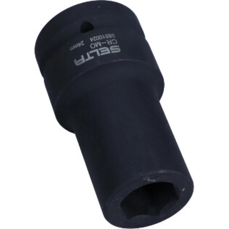 1 Schlagsteckschlüsseleinsatz, Lang (100 mm), 24 mm 98510024 1 Schlagsteckschlüsseleinsatz, Lang (100 mm), 24 mm 98510024