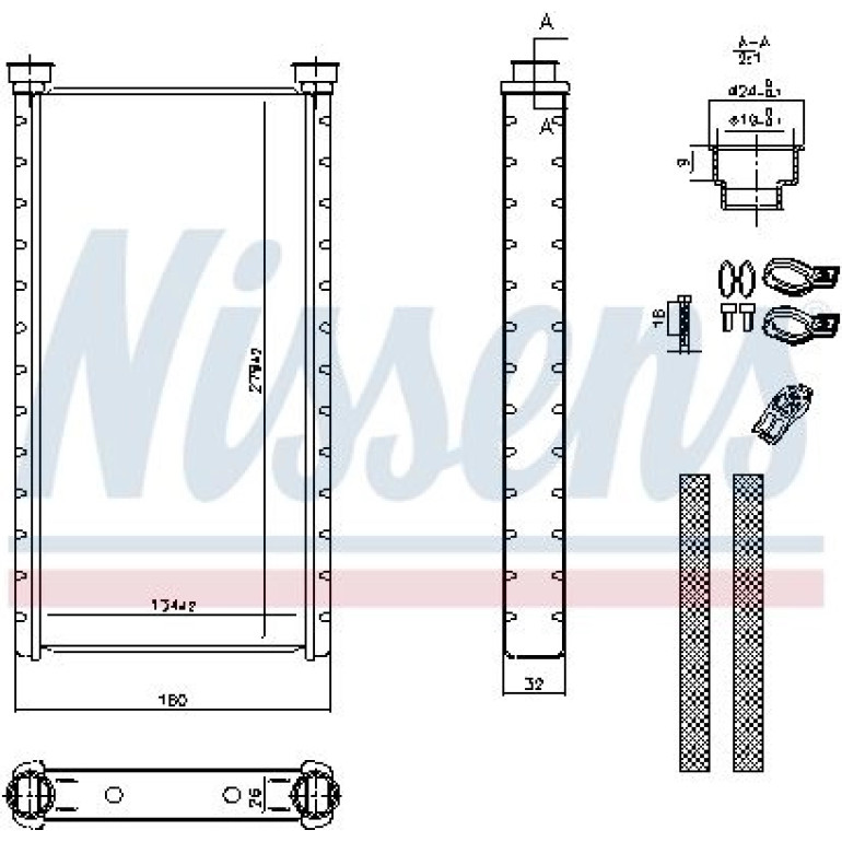 Heizkühler PKW 70235 Heizkühler PKW 70235
