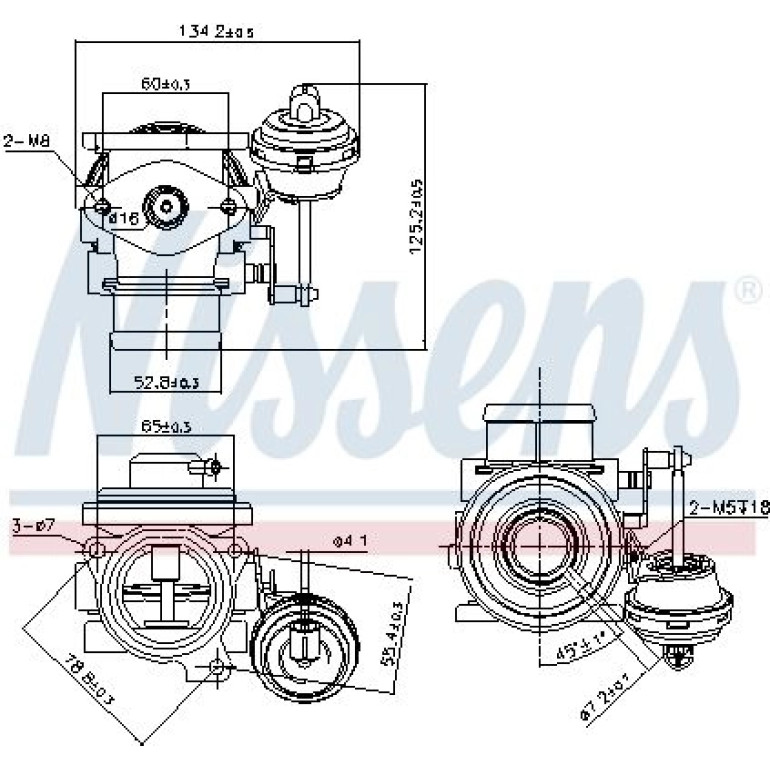NISSENS Agr-Ventil 98182 NISSENS Agr-Ventil 98182