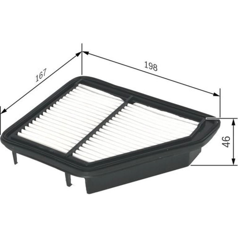 Luftfilter F 026 400 132 Luftfilter F 026 400 132
