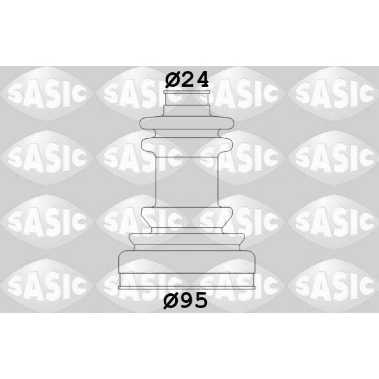 Faltenbalg, Antriebswelle Peugeot Ext 2933423 Faltenbalg, Antriebswelle Peugeot Ext 2933423