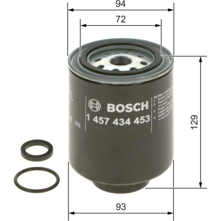 Kraftstofffilter 1457434453 Kraftstofffilter 1457434453