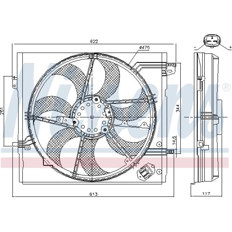 Kühlerlüfter PKW 85935 Kühlerlüfter PKW 85935