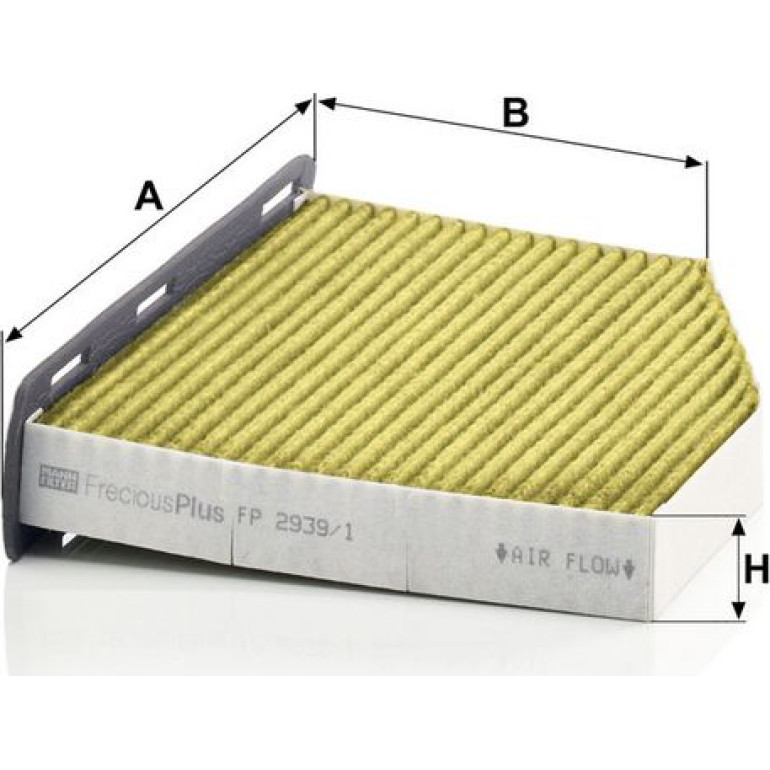 FreciousPlus Innenraumfilter FP 2939/1 FreciousPlus Innenraumfilter FP 2939/1