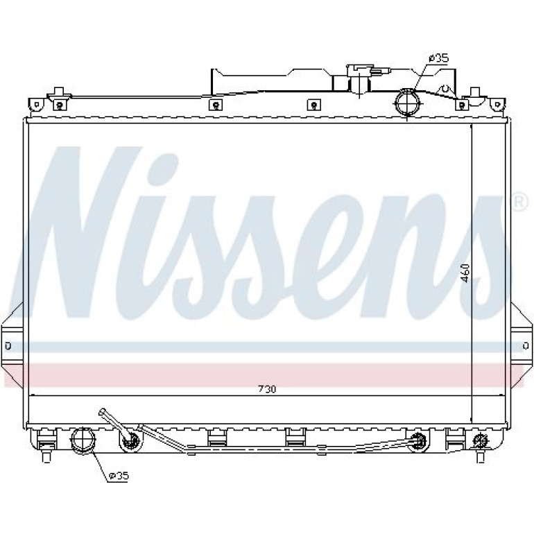 Wasserkühler PKW 67527 Wasserkühler PKW 67527