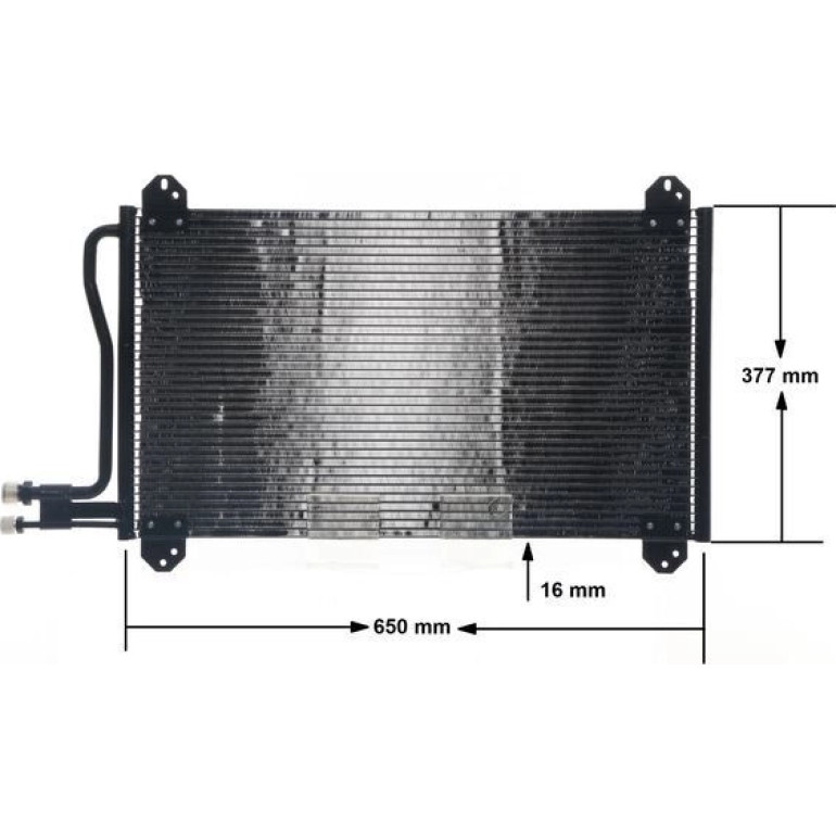 Kondensator, Klimaanlage AC 207 000S Kondensator, Klimaanlage AC 207 000S