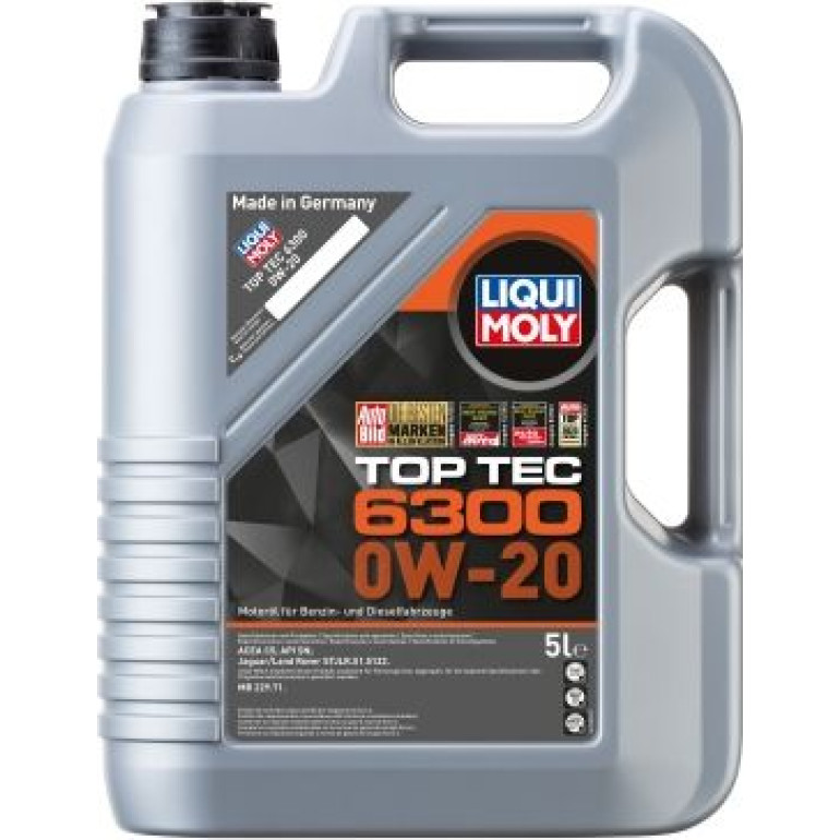 Liqui Moly Top Tec 6300 0W-20 5 l 21211 Liqui Moly Top Tec 6300 0W-20 5 l 21211