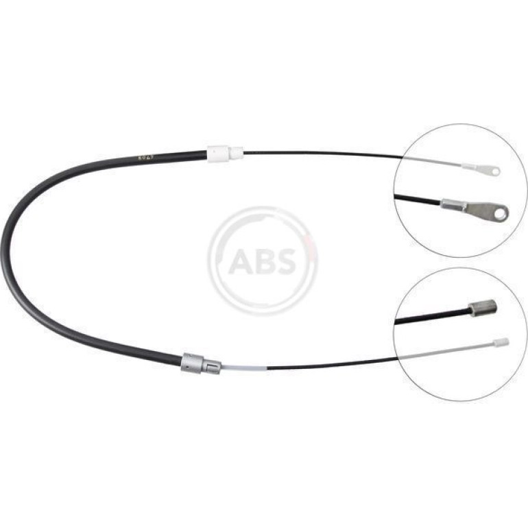 A.B.S. Handbremsseil Seilzug Festellbremse K14657
