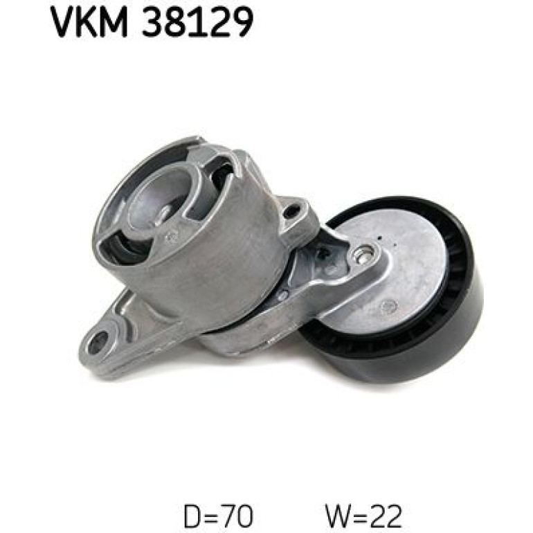 Multi-V-Spannrolle VKM 38129