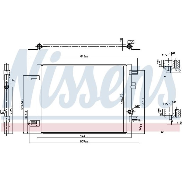 Kondensator PKW 941061 Kondensator PKW 941061