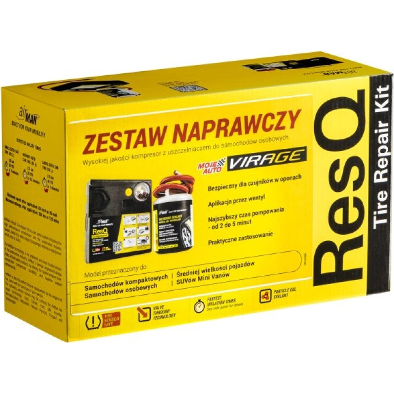 Airman ResQ Reifenpannen-set 25418