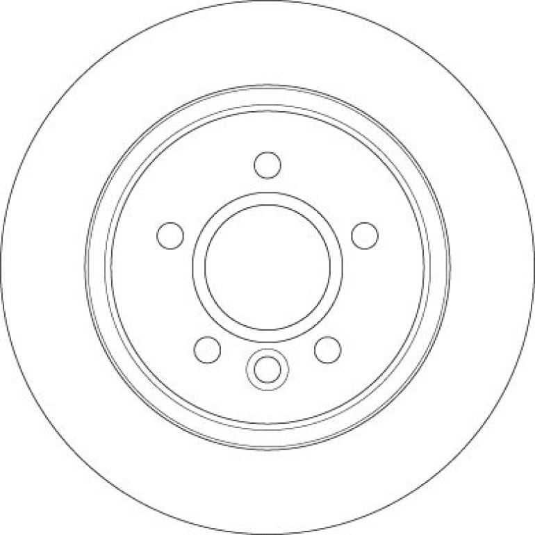 76 482 023 Bremsscheibe HA DF6535 76 482 023 Bremsscheibe HA DF6535