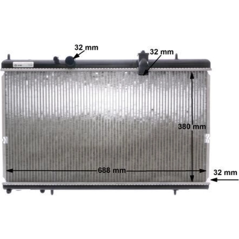 Kühler, Motorkühlung CR 801 000S Kühler, Motorkühlung CR 801 000S