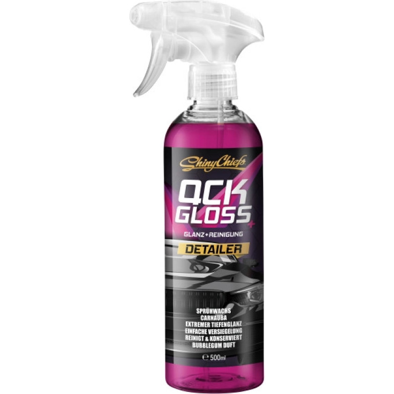 ShinyChiefs QCKGLOSS+ SPRÜHWACHS 500ml H11255 ShinyChiefs QCKGLOSS+ SPRÜHWACHS 500ml H11255
