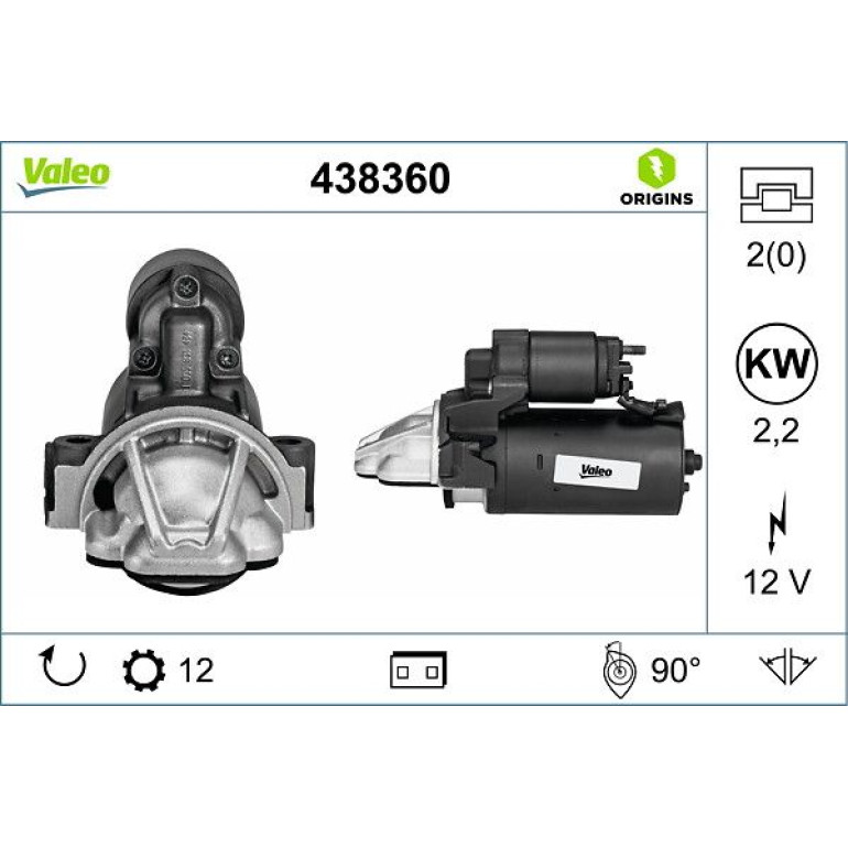 Anlasser 438360 Anlasser 438360