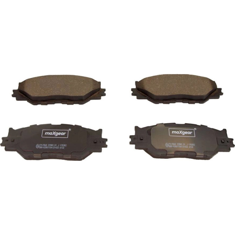 Bremsbelagsatz Lexus P. Is 05 19-2968 Bremsbelagsatz Lexus P. Is 05 19-2968
