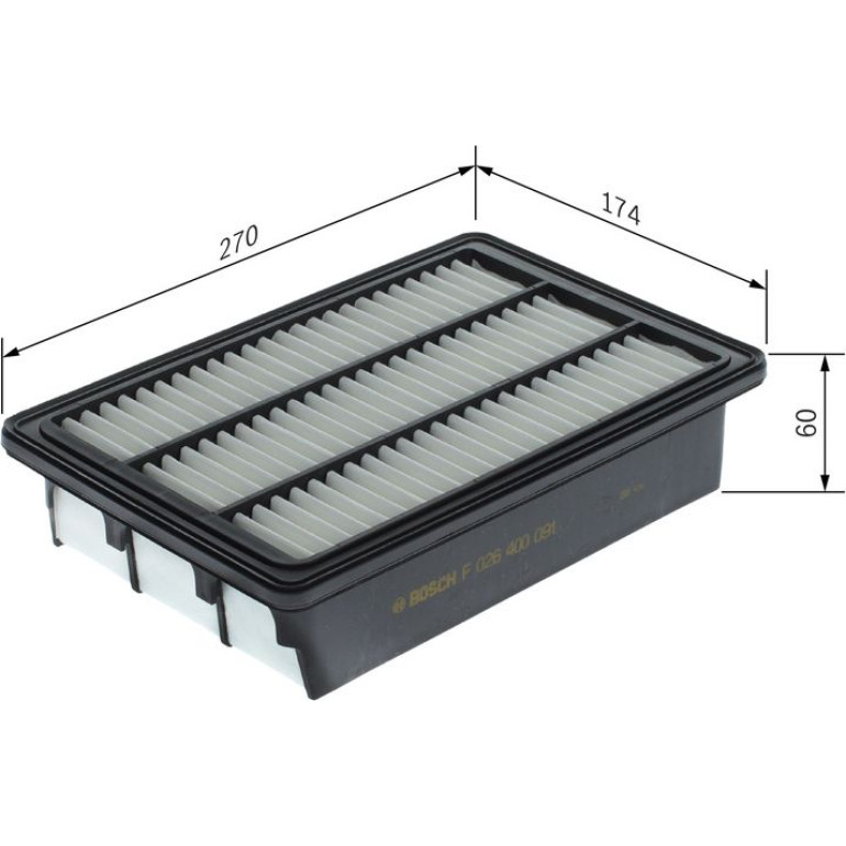 Luftfilter F 026 400 091 Luftfilter F 026 400 091