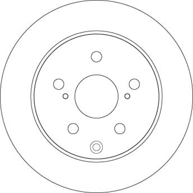 Bremsscheibe Toyota T. Rav4 DF4829 Bremsscheibe Toyota T. Rav4 DF4829