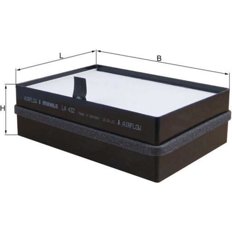 MAHLE Filter, Innenraumluft LA 432