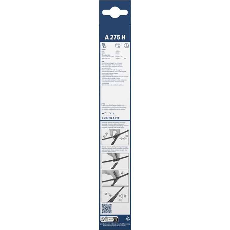Bosch Heckscheibenwischer Aerotwin A275H 3397013741