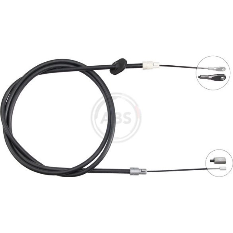 A.B.S. Handbremsseil Seilzug Festellbremse K12451 A.B.S. Handbremsseil Seilzug Festellbremse K12451