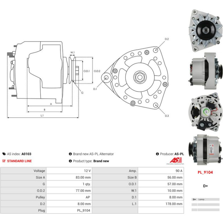 Generator A0103 Generator A0103