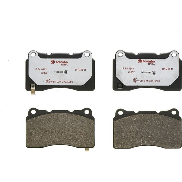 BREMBO Bremsklötze XTRA VA/HA P 54 039X BREMBO Bremsklötze XTRA VA/HA P 54 039X