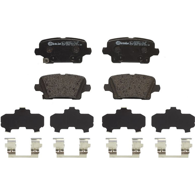 BREMBO Bremsklötze HA P 59 097 BREMBO Bremsklötze HA P 59 097