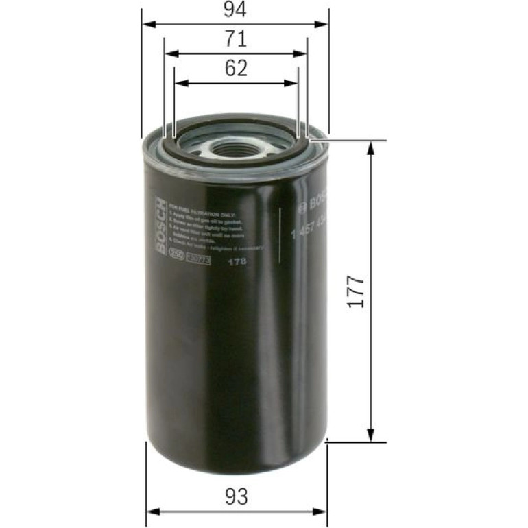 Kraftstofffilter 1457434180 Kraftstofffilter 1457434180