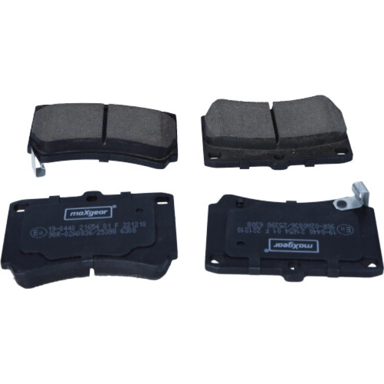 Bremsbelagsatz Mazda S. 323 19-0440 Bremsbelagsatz Mazda S. 323 19-0440