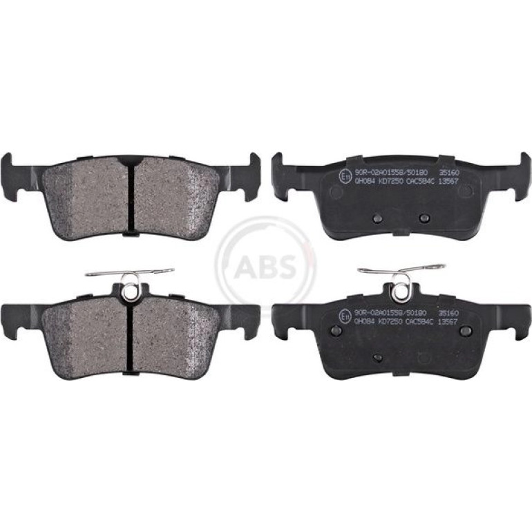 A.B.S. Bremsbeläge 35160 A.B.S. Bremsbeläge 35160
