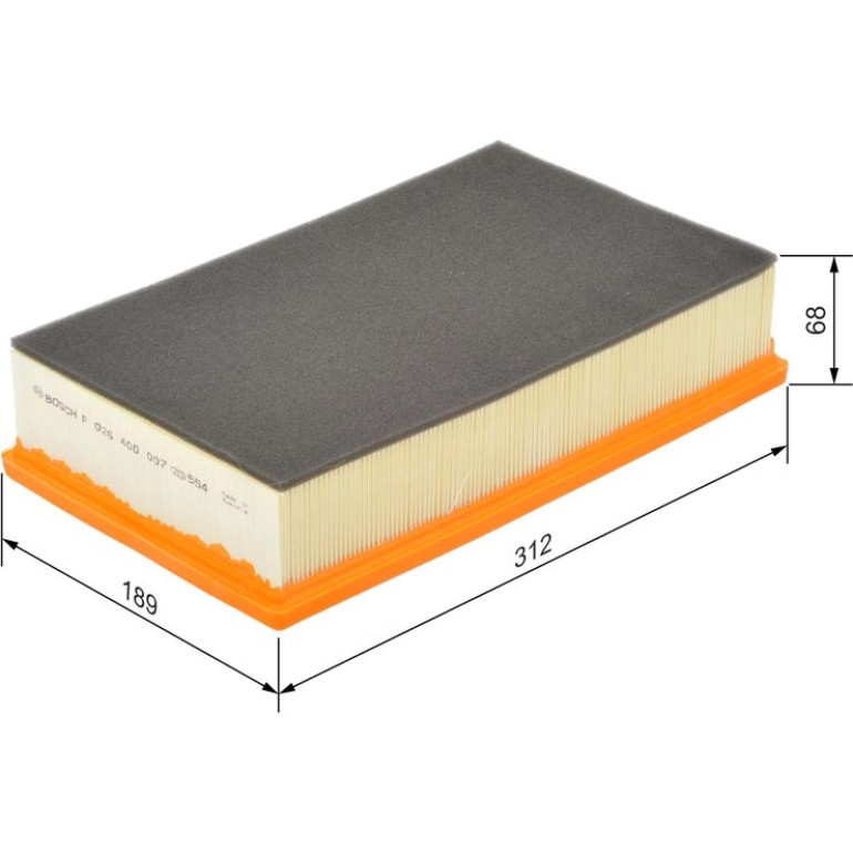 Luftfilter F 026 400 007 Luftfilter F 026 400 007